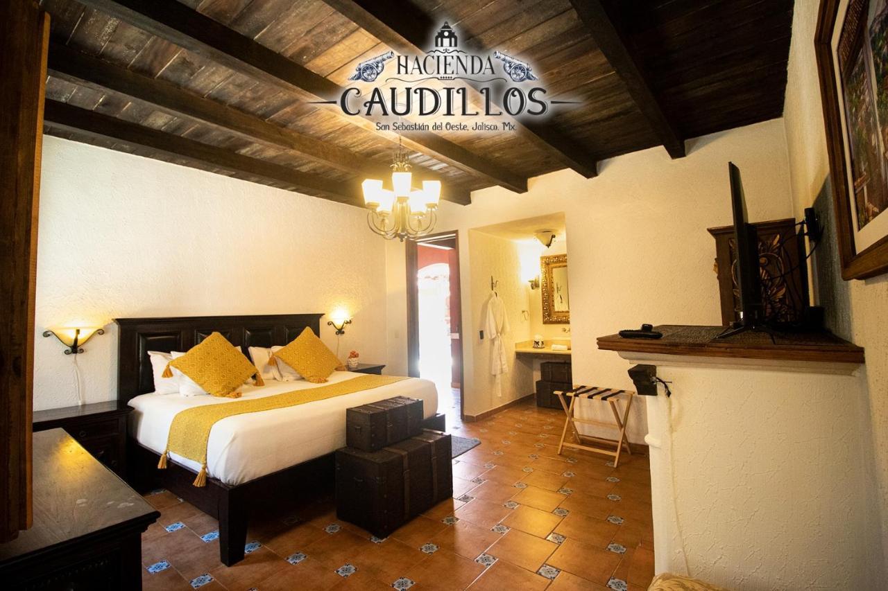 Hotel Boutique Hacienda Caudillos San Sebastián del Oeste Buitenkant foto